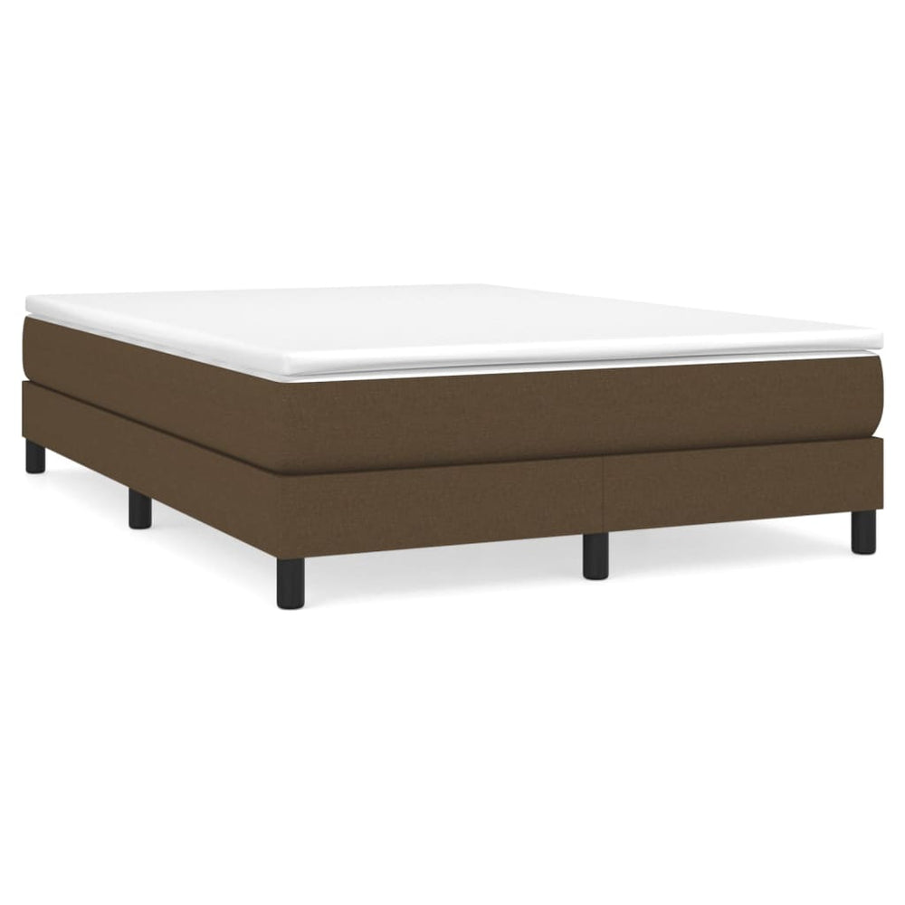 Boxspringframe stof donkerbruin 140x200 cm - Griffin Retail