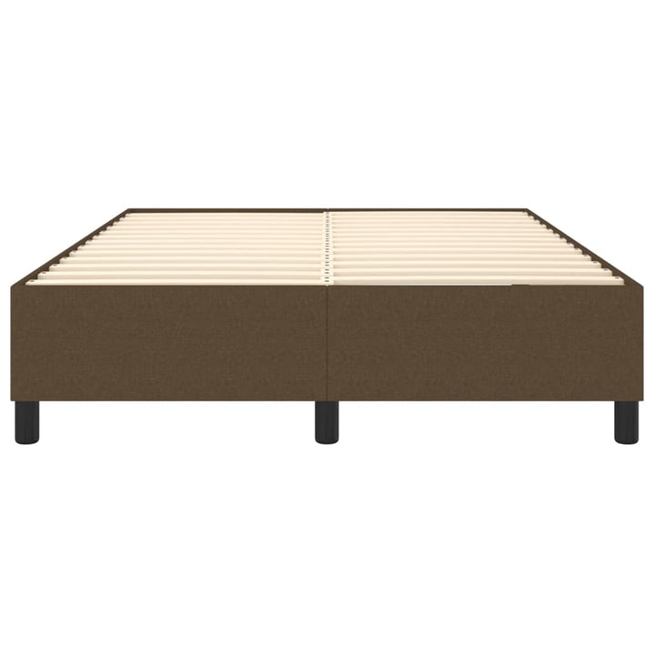 Boxspringframe stof donkerbruin 140x200 cm - Griffin Retail