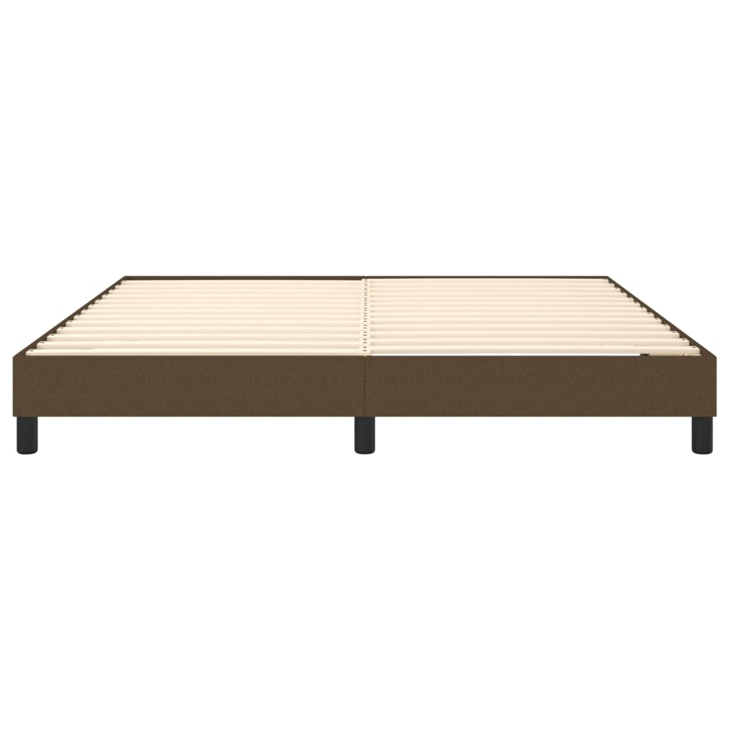 Boxspringframe stof donkerbruin 160x200 cm - Griffin Retail