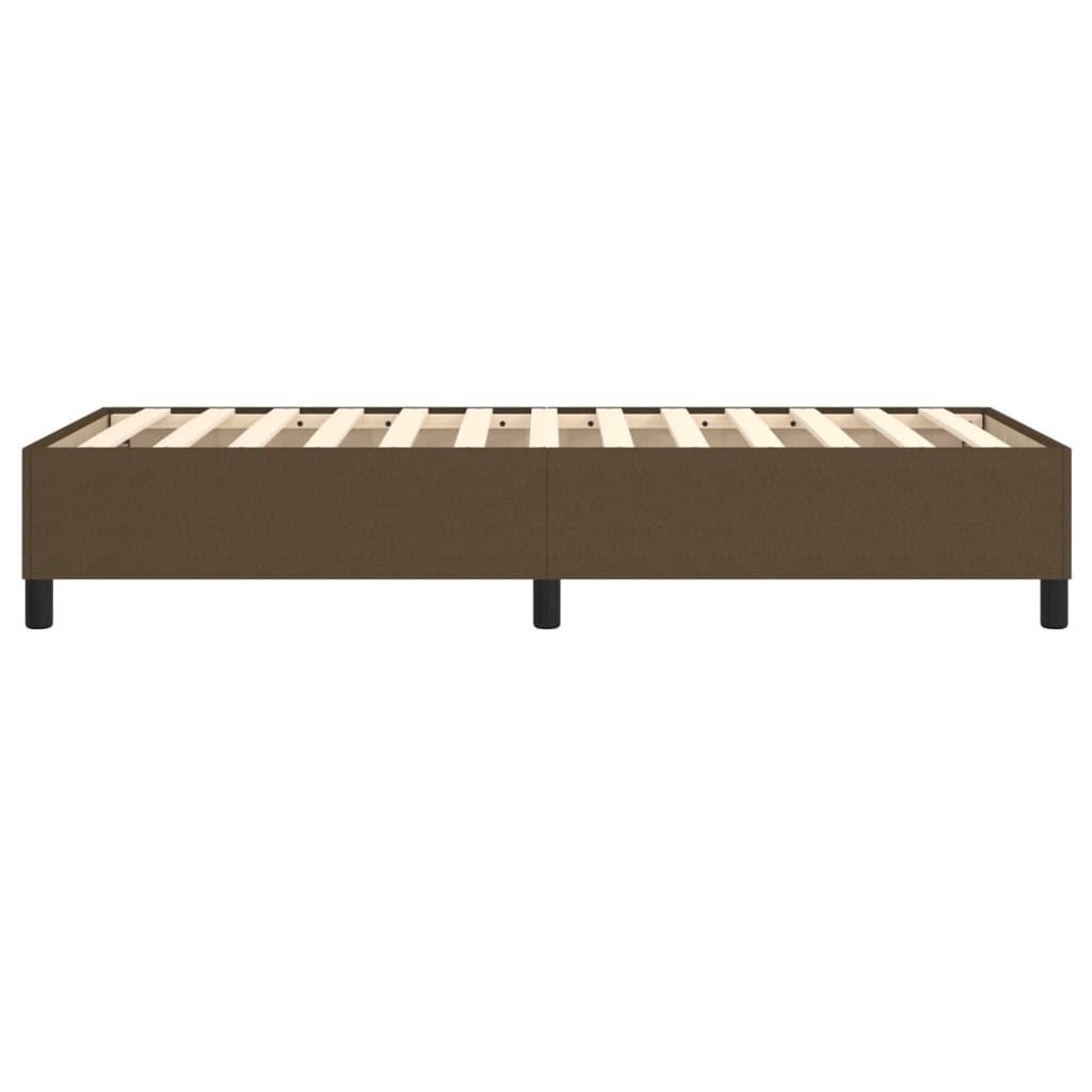 Boxspringframe stof donkerbruin 80x200 cm - Griffin Retail