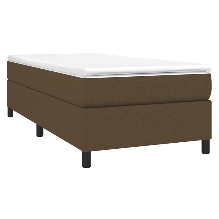 Boxspringframe stof donkerbruin 80x200 cm - Griffin Retail