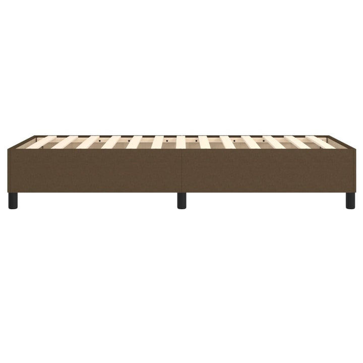 Boxspringframe stof donkerbruin 90x200 cm - Griffin Retail