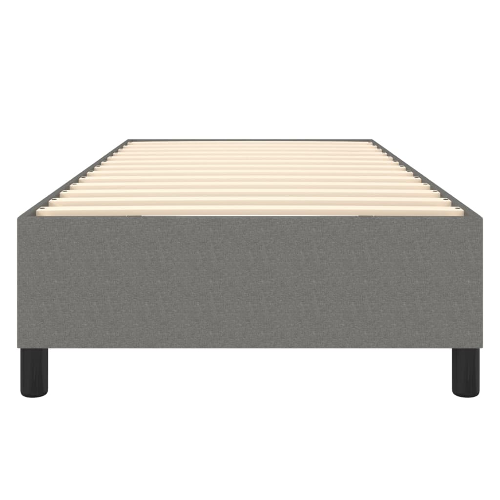 Boxspringframe stof donkergrijs 100x200 cm - Griffin Retail