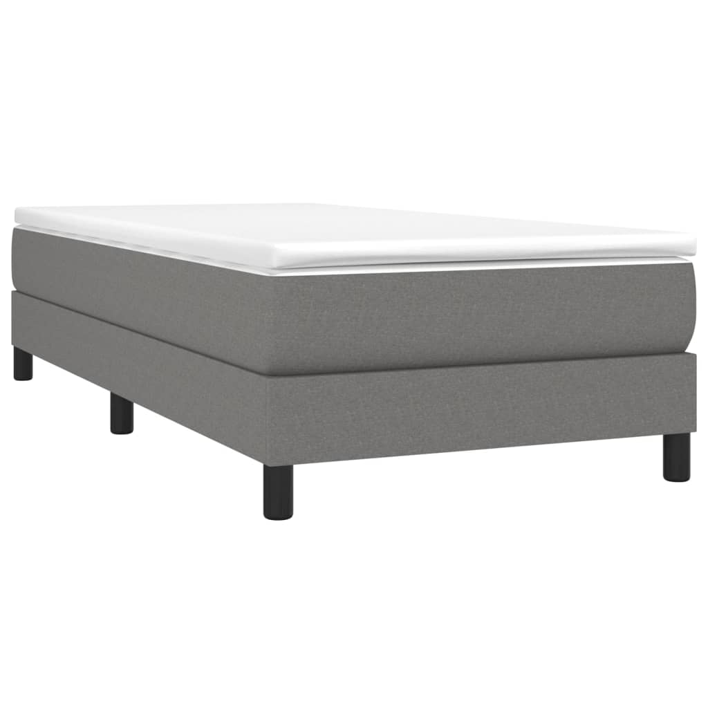 Boxspringframe stof donkergrijs 100x200 cm - Griffin Retail