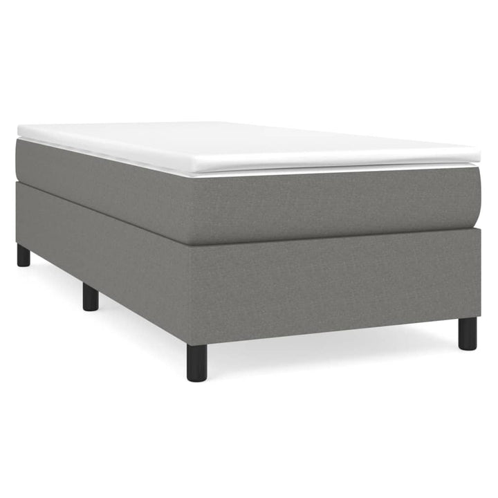 Boxspringframe stof donkergrijs 100x200 cm - Griffin Retail