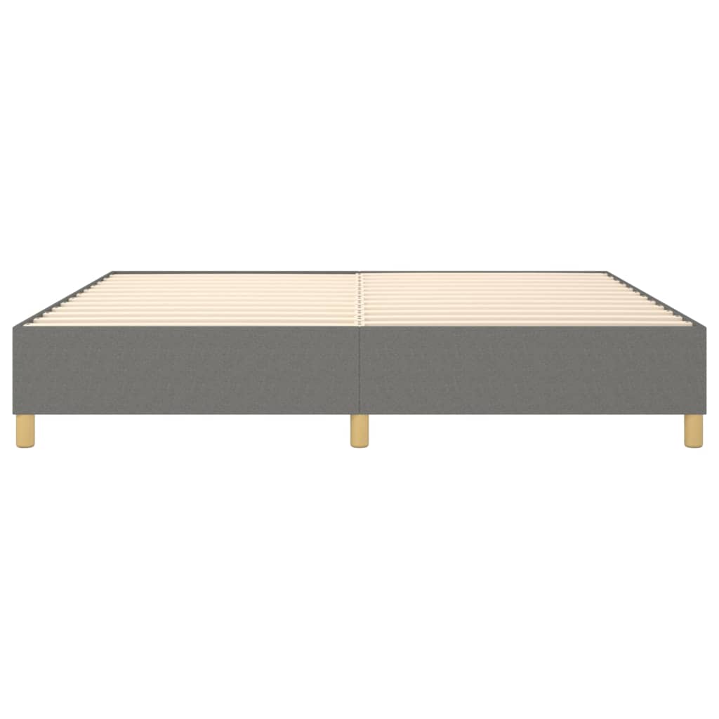 Boxspringframe stof donkergrijs 140x190 cm - Griffin Retail