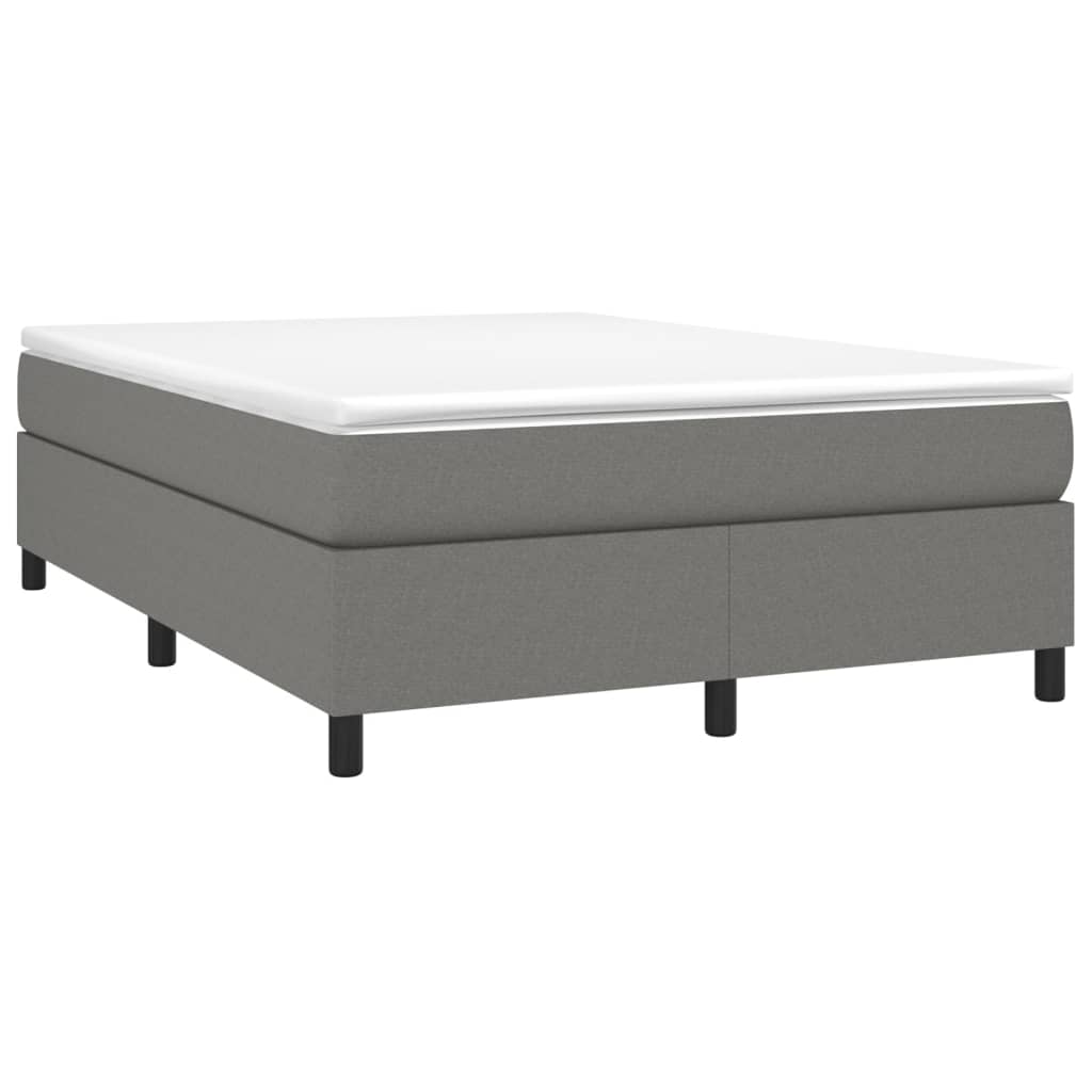 Boxspringframe stof donkergrijs 140x190 cm - Griffin Retail