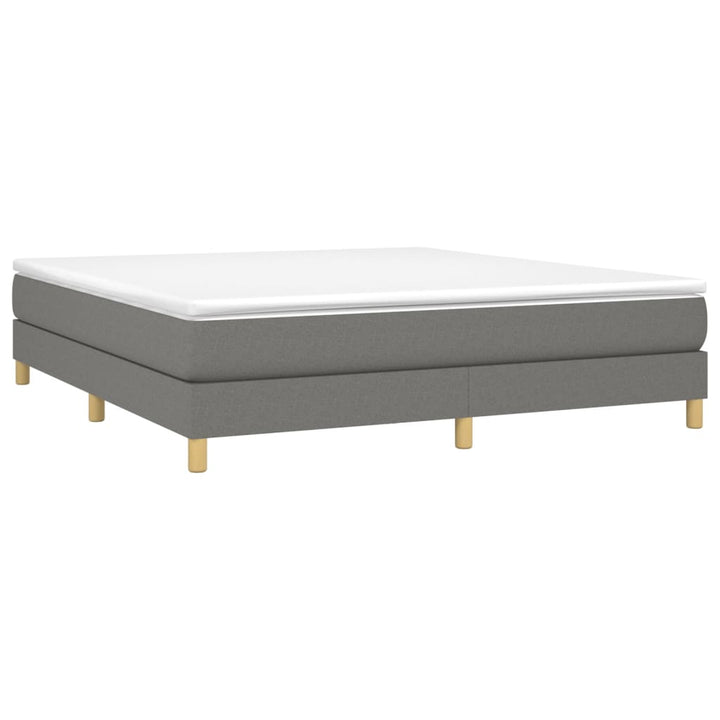 Boxspringframe stof donkergrijs 160x200 cm - Griffin Retail