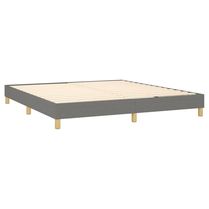 Boxspringframe stof donkergrijs 180x200 cm - Griffin Retail