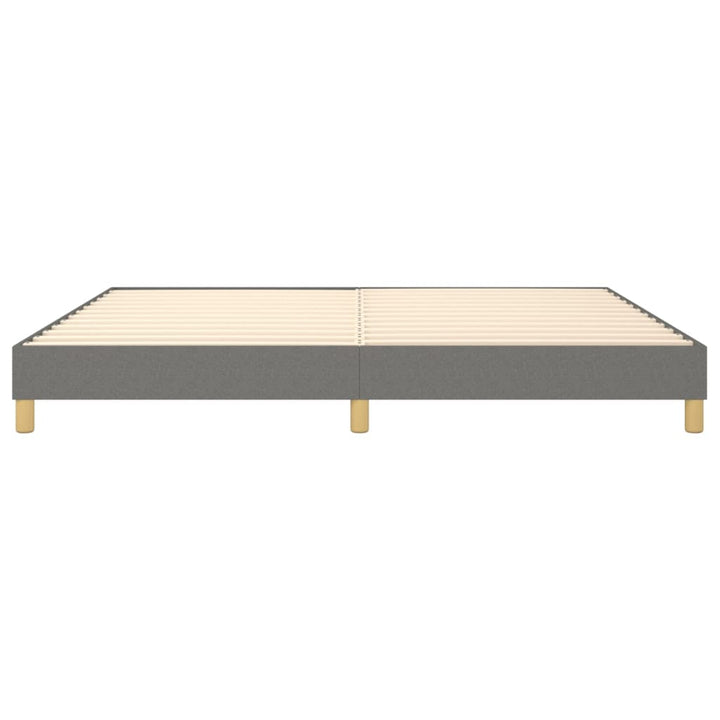 Boxspringframe stof donkergrijs 200x200 cm - Griffin Retail