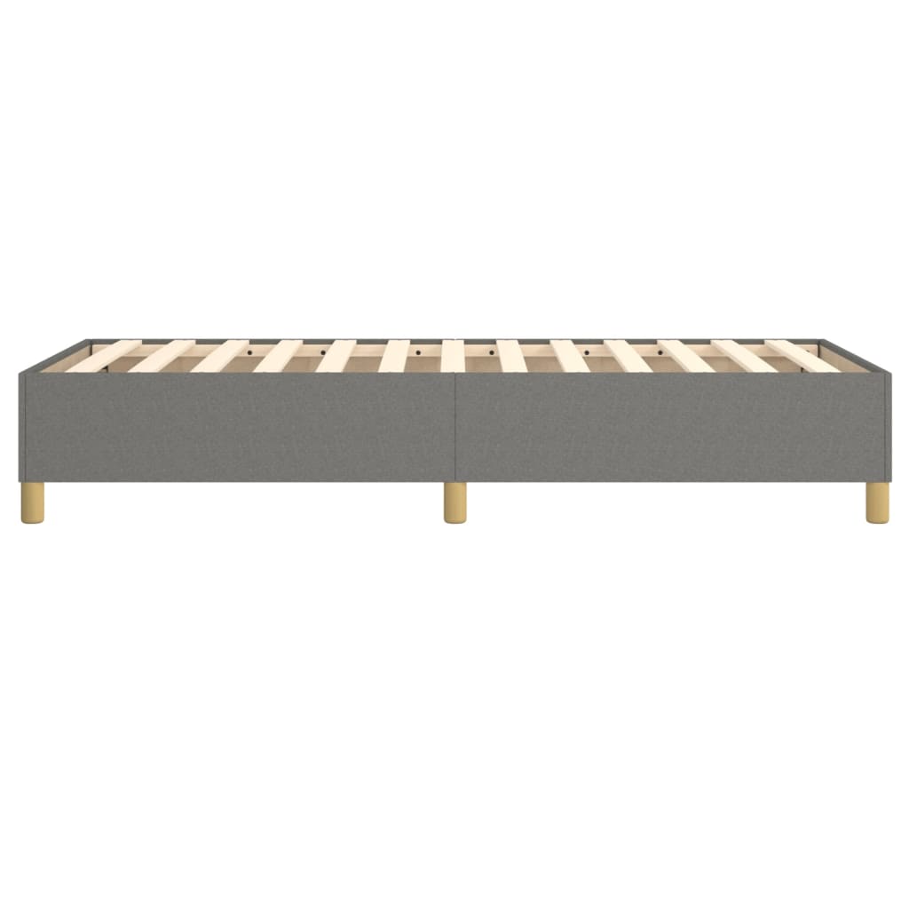 Boxspringframe stof donkergrijs 90x200 cm - Griffin Retail