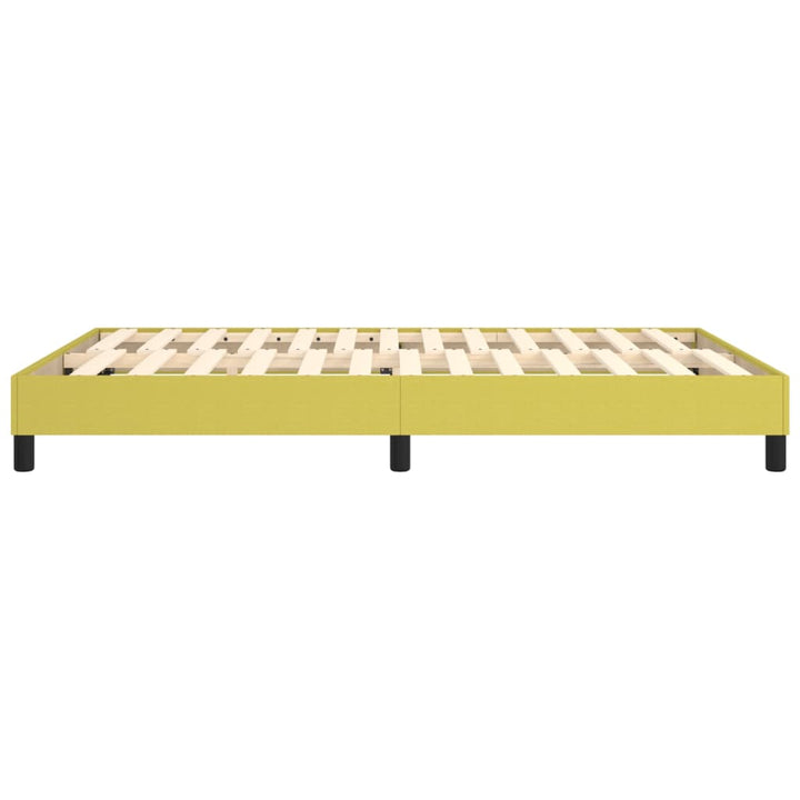 Boxspringframe stof groen 140x190 cm - Griffin Retail