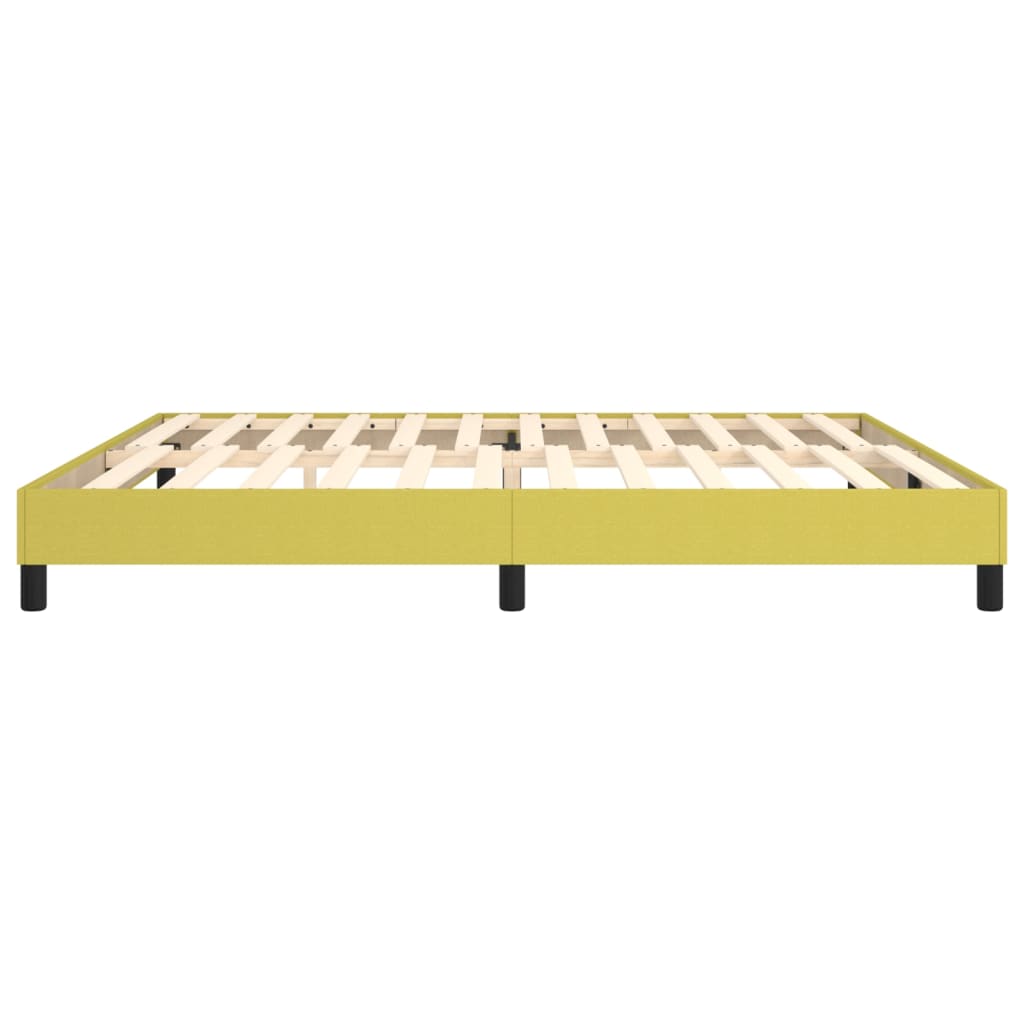 Boxspringframe stof groen 200x200 cm - Griffin Retail