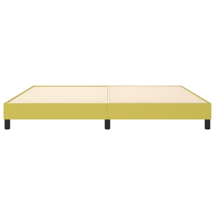 Boxspringframe stof groen 200x200 cm - Griffin Retail