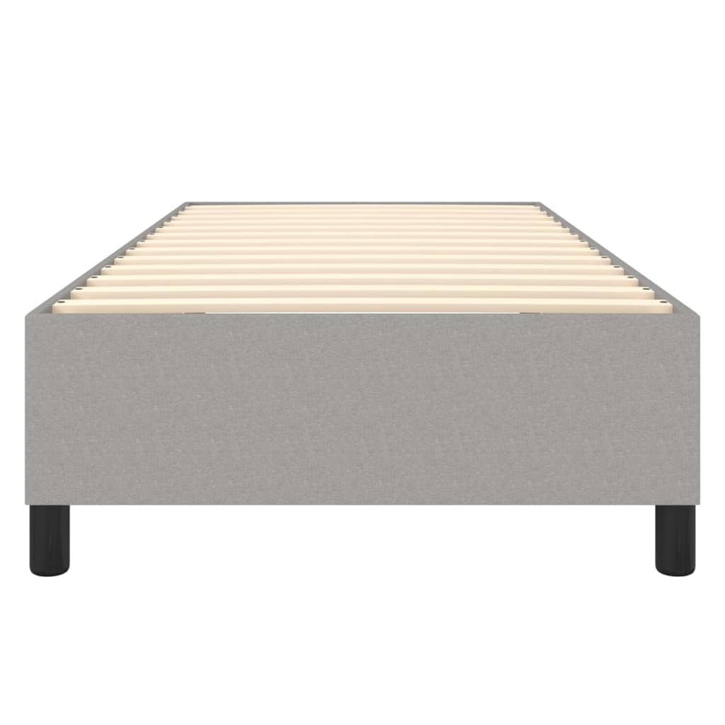 Boxspringframe stof lichtgrijs 100x200 cm - Griffin Retail