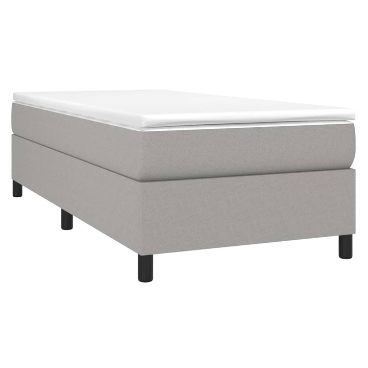 Boxspringframe stof lichtgrijs 100x200 cm - Griffin Retail