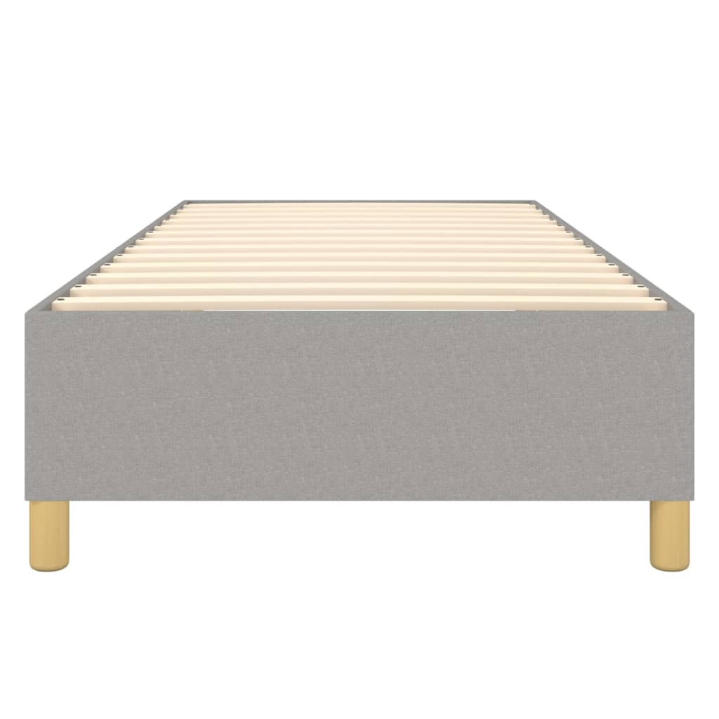 Boxspringframe stof lichtgrijs 100x200 cm - Griffin Retail