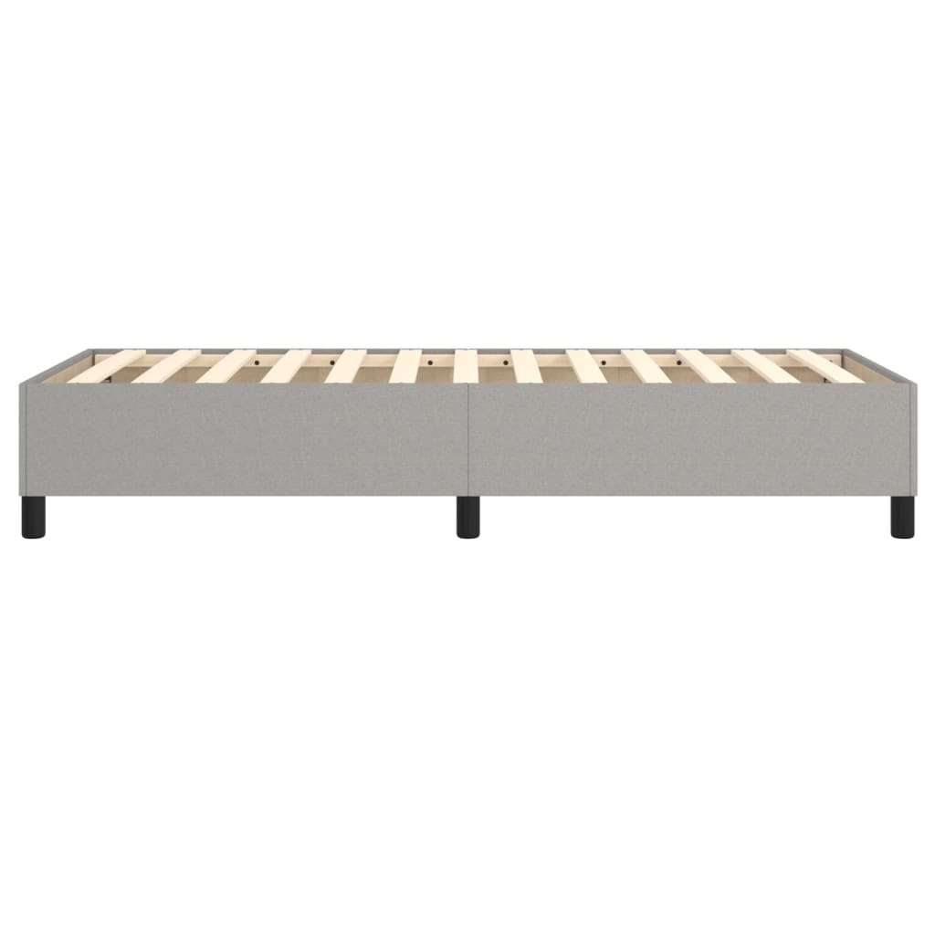 Boxspringframe stof lichtgrijs 100x200 cm - Griffin Retail