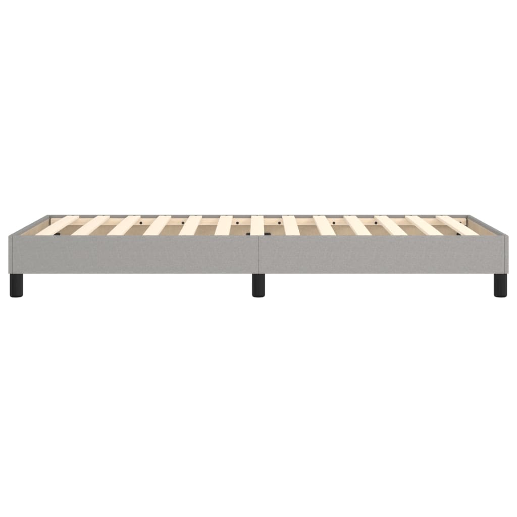 Boxspringframe stof lichtgrijs 100x200 cm - Griffin Retail