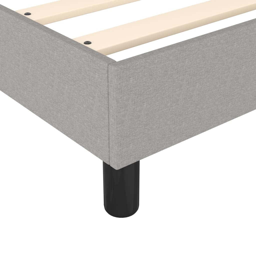 Boxspringframe stof lichtgrijs 100x200 cm - Griffin Retail