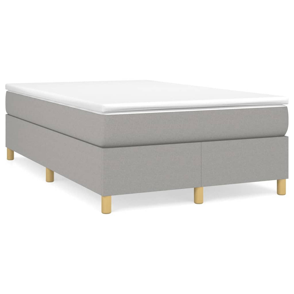 Boxspringframe stof lichtgrijs 120x200 cm - Griffin Retail