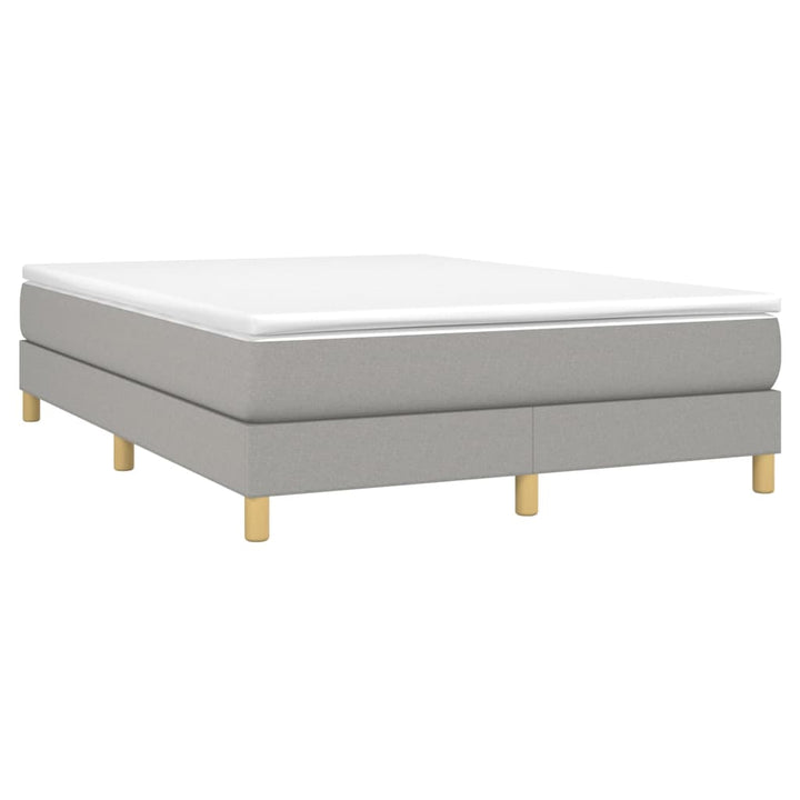 Boxspringframe stof lichtgrijs 140x190 cm - Griffin Retail