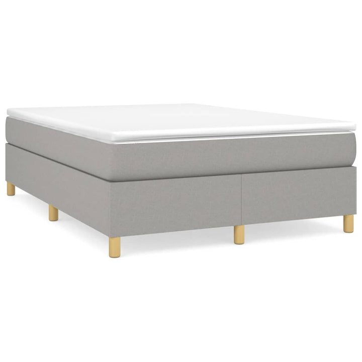 Boxspringframe stof lichtgrijs 140x190 cm - Griffin Retail