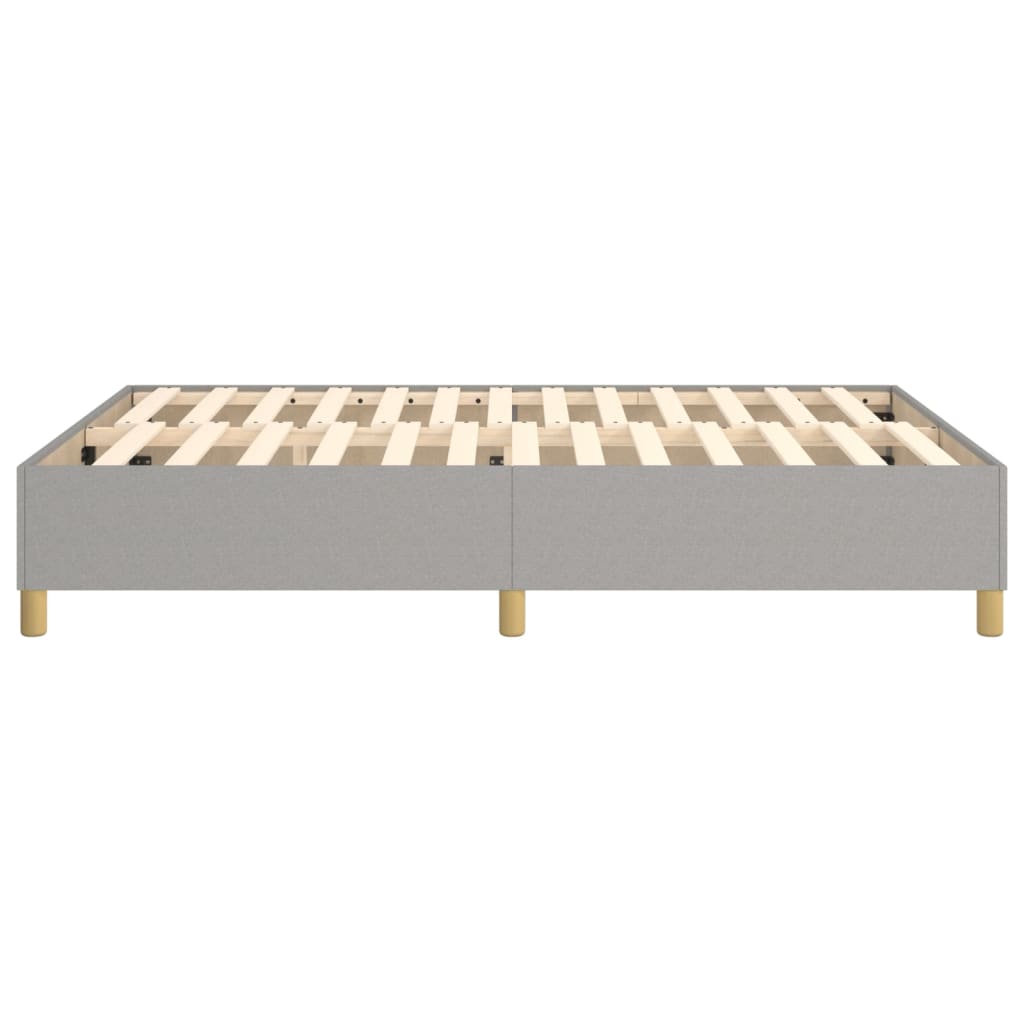 Boxspringframe stof lichtgrijs 140x190 cm - Griffin Retail