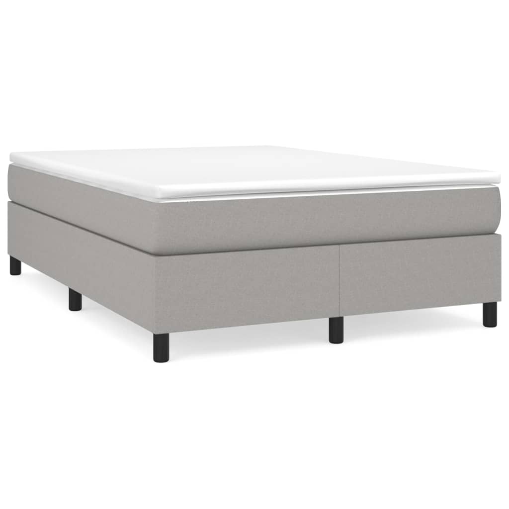 Boxspringframe stof lichtgrijs 140x190 cm - Griffin Retail