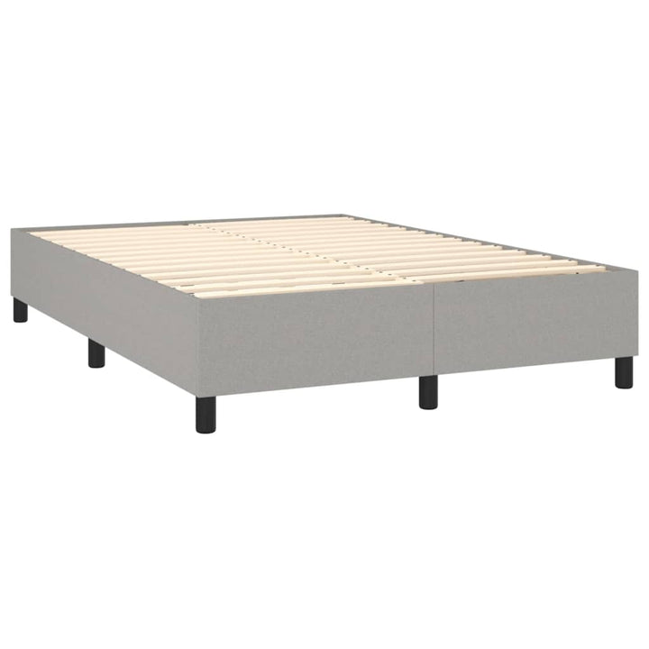 Boxspringframe stof lichtgrijs 140x190 cm - Griffin Retail