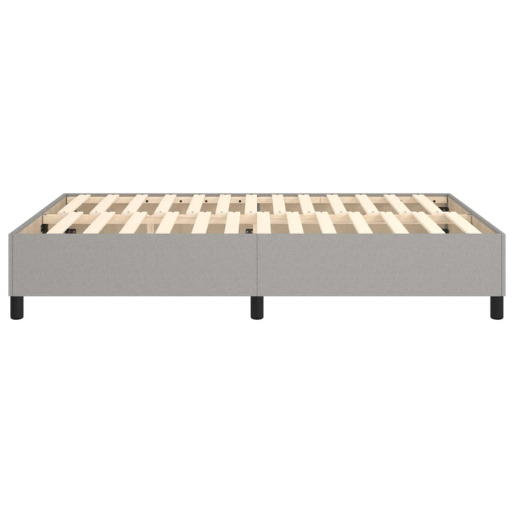 Boxspringframe stof lichtgrijs 140x190 cm - Griffin Retail