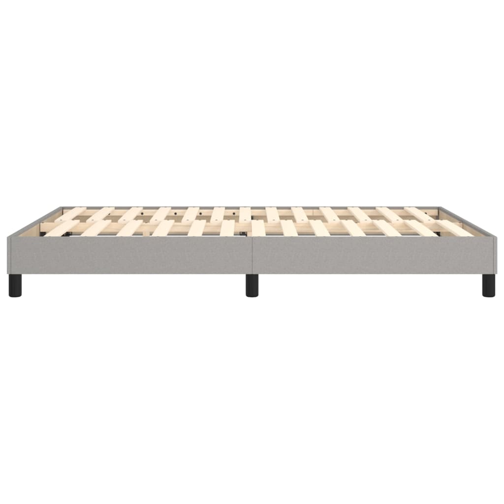 Boxspringframe stof lichtgrijs 140x190 cm - Griffin Retail