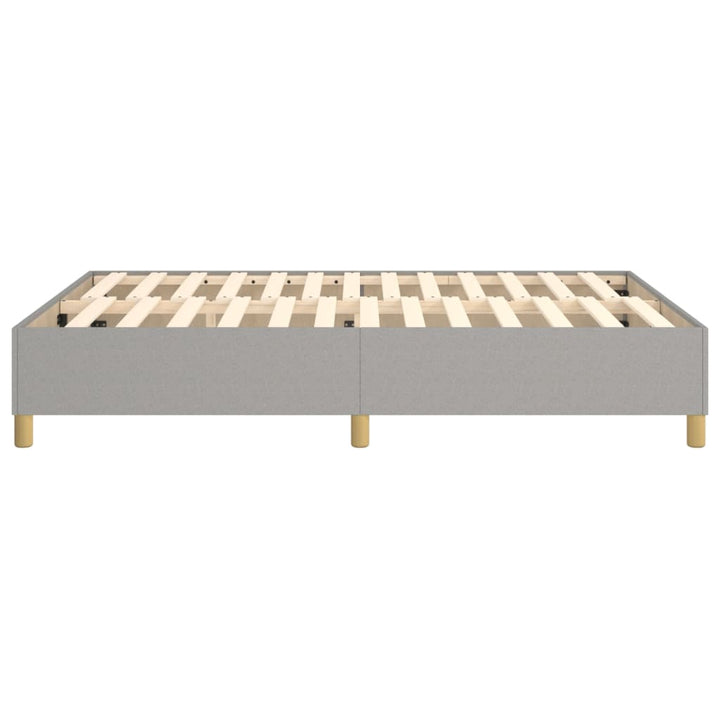 Boxspringframe stof lichtgrijs 140x200 cm - Griffin Retail