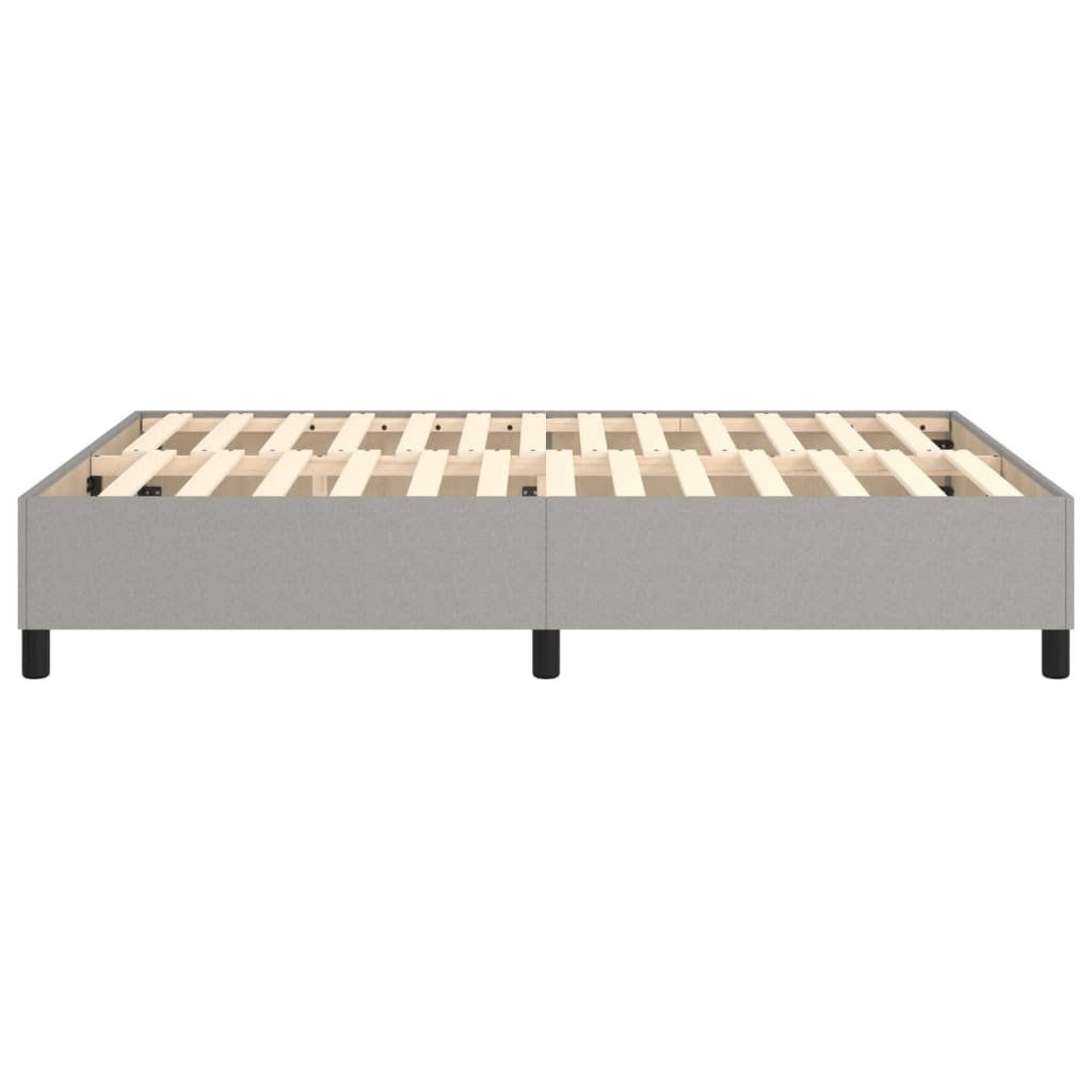 Boxspringframe stof lichtgrijs 140x200 cm - Griffin Retail