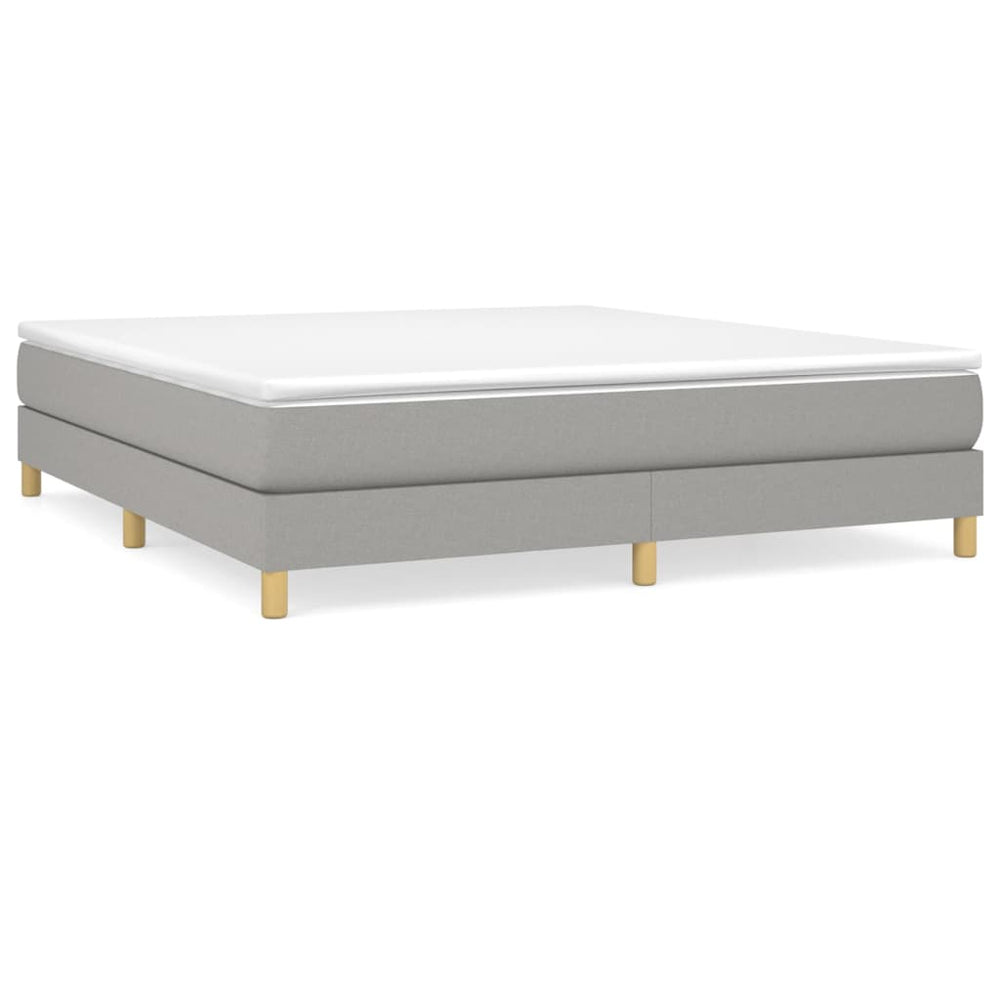 Boxspringframe stof lichtgrijs 180x200 cm - Griffin Retail