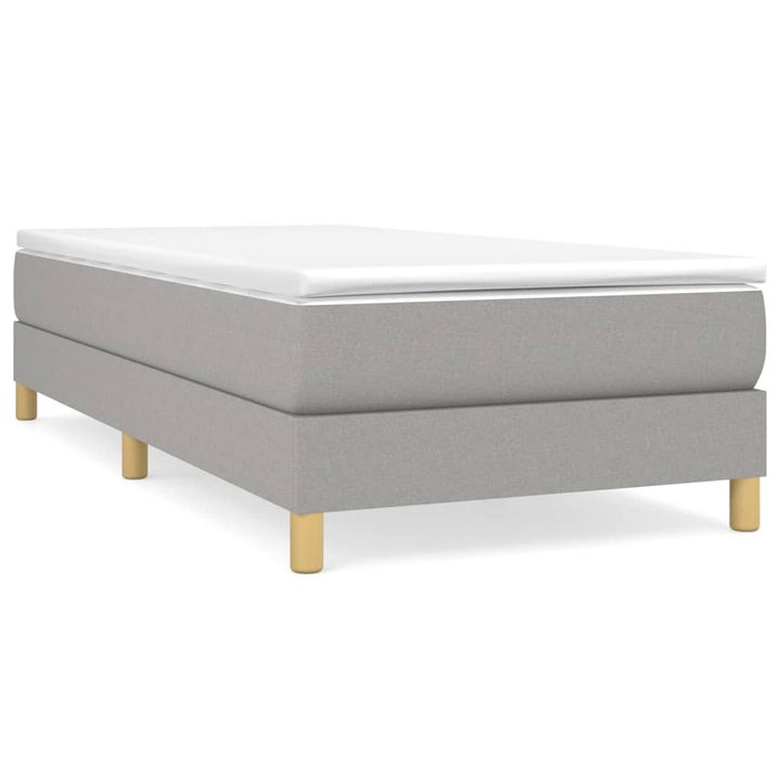 Boxspringframe stof lichtgrijs 80x200 cm - Griffin Retail