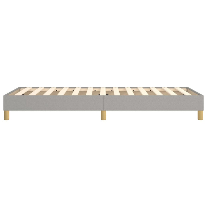 Boxspringframe stof lichtgrijs 80x200 cm - Griffin Retail