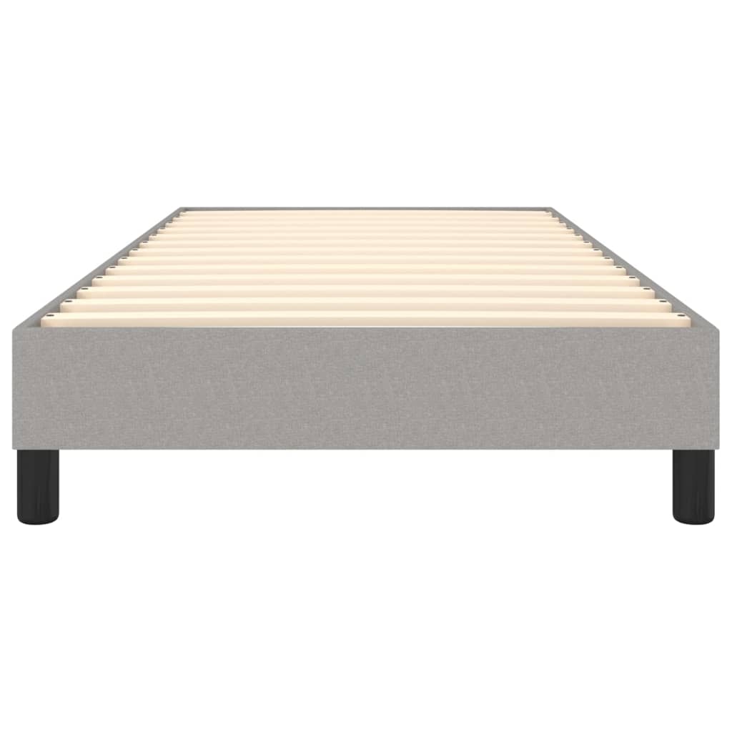 Boxspringframe stof lichtgrijs 90x190 cm - Griffin Retail