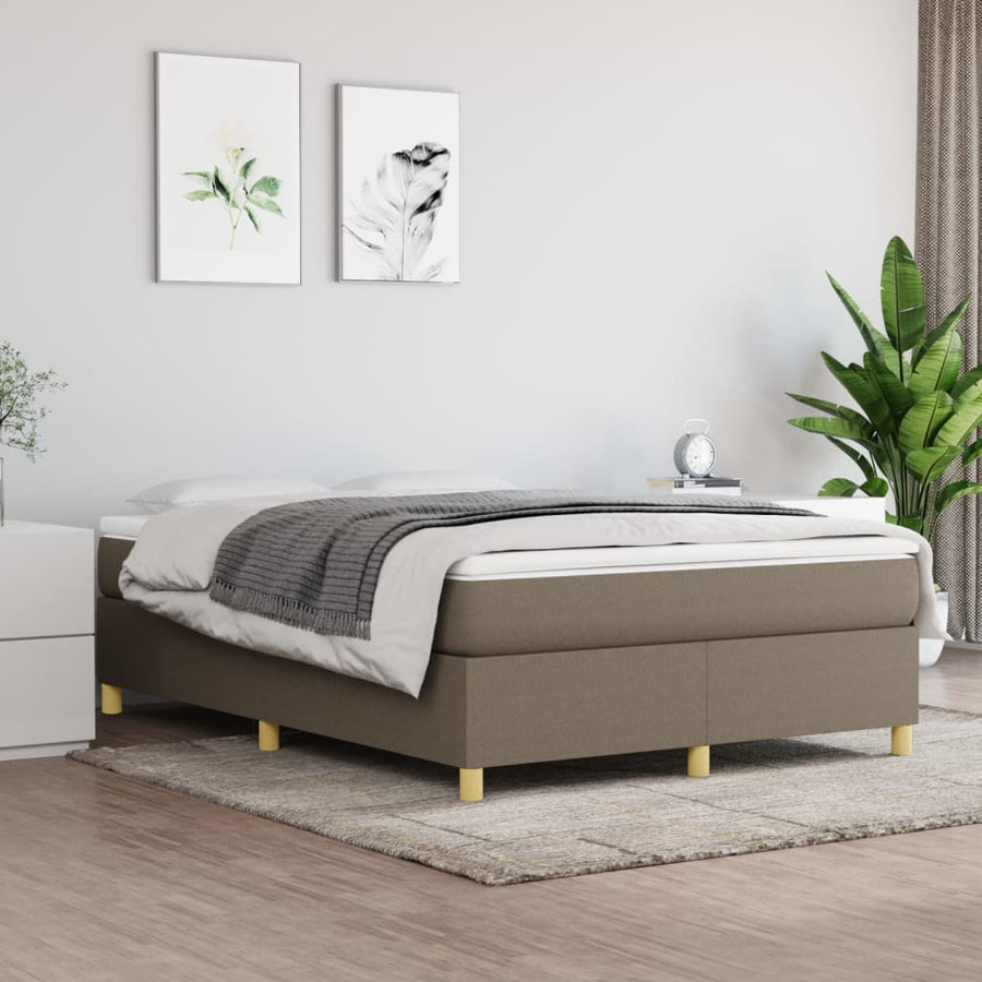 Boxspringframe stof taupe 140x190 cm - Griffin Retail