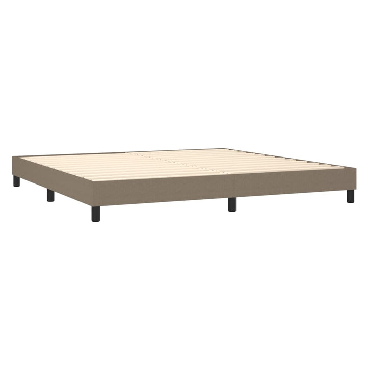 Boxspringframe stof taupe 200x200 cm - Griffin Retail