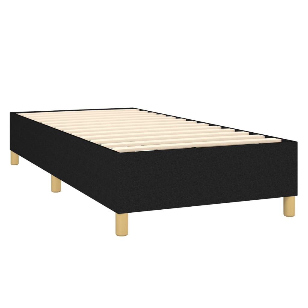 Boxspringframe stof zwart 100x200 cm - Griffin Retail