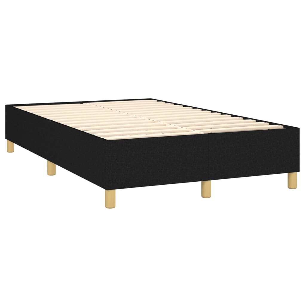 Boxspringframe stof zwart 120x200 cm - Griffin Retail