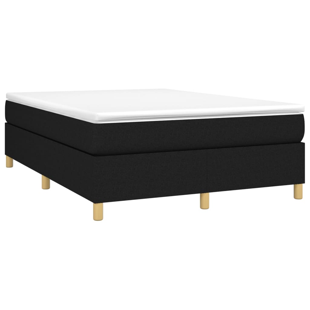 Boxspringframe stof zwart 140x190 cm - Griffin Retail