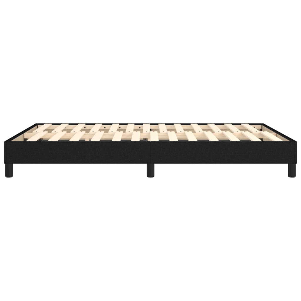 Boxspringframe stof zwart 140x200 cm - Griffin Retail