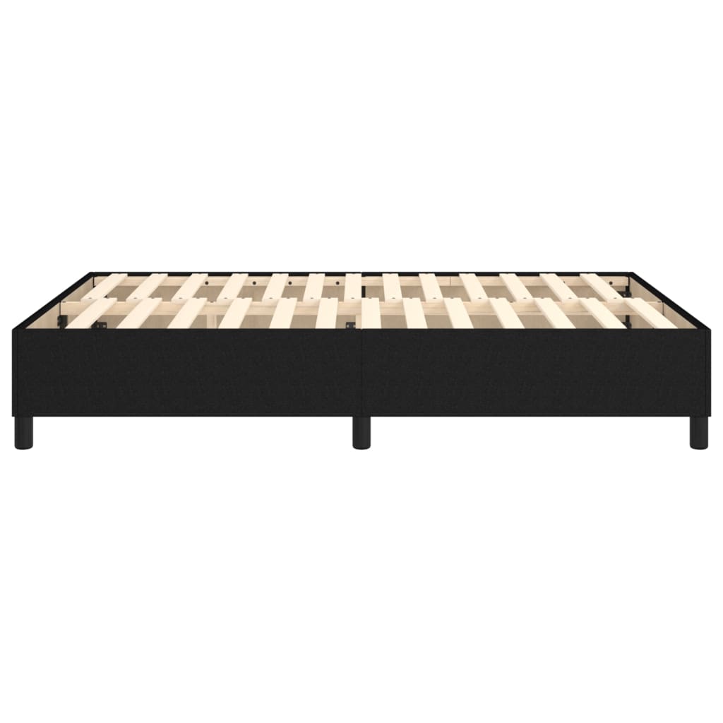 Boxspringframe stof zwart 140x200 cm - Griffin Retail