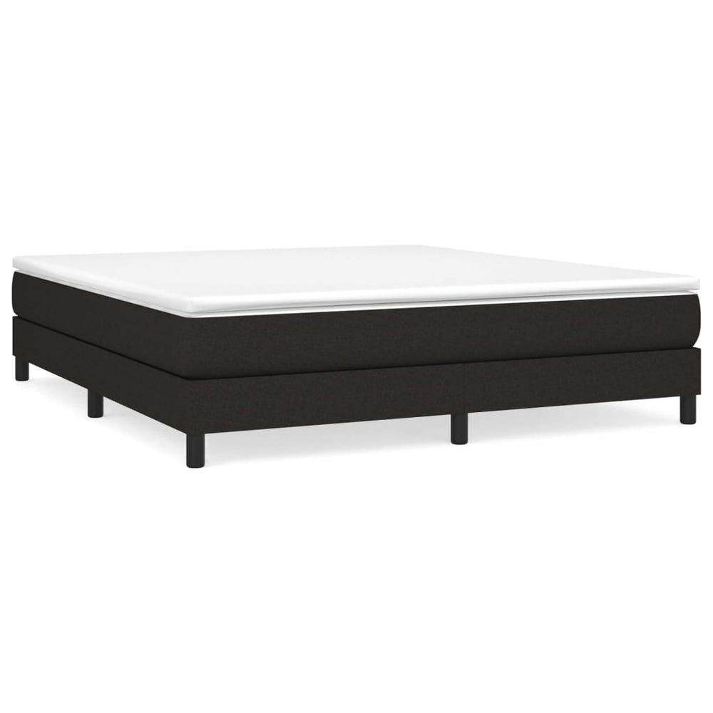 Boxspringframe stof zwart 160x200 cm - Griffin Retail