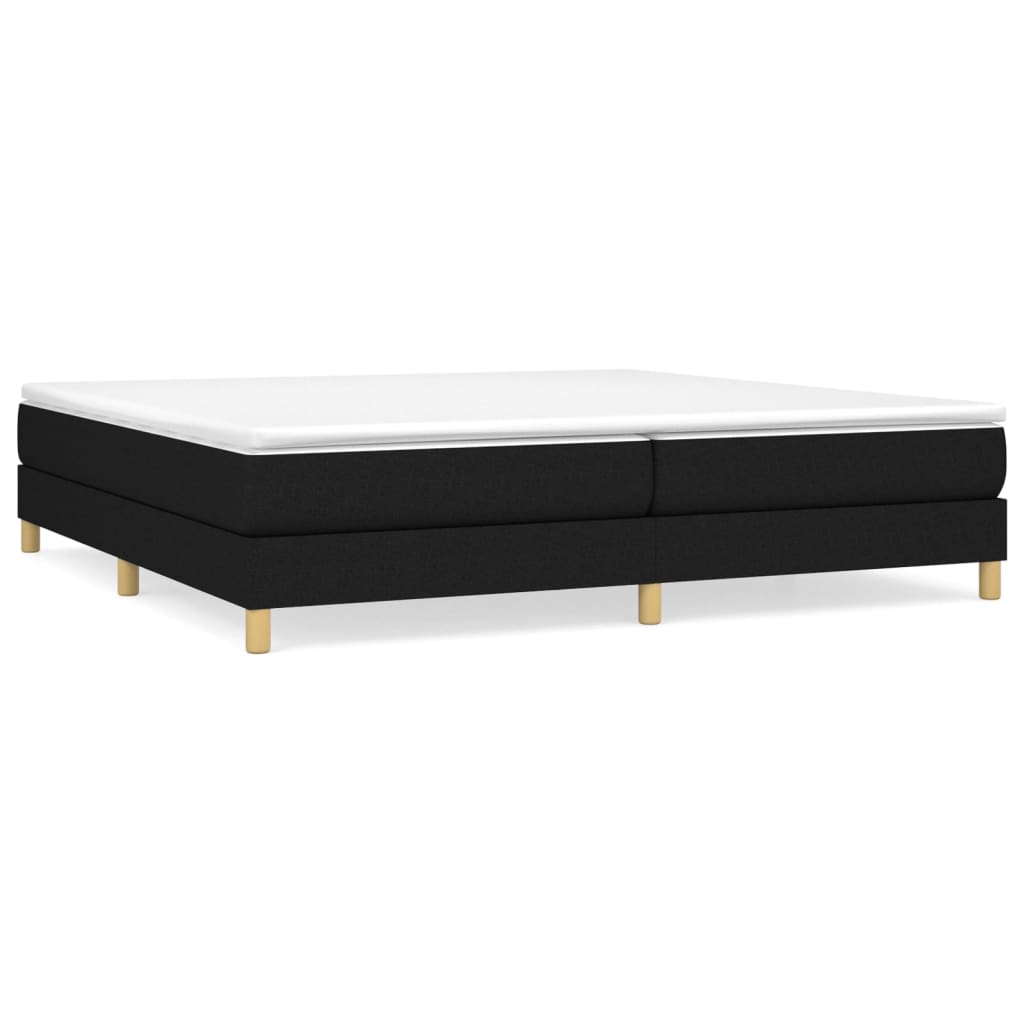 Boxspringframe stof zwart 200x200 cm - Griffin Retail