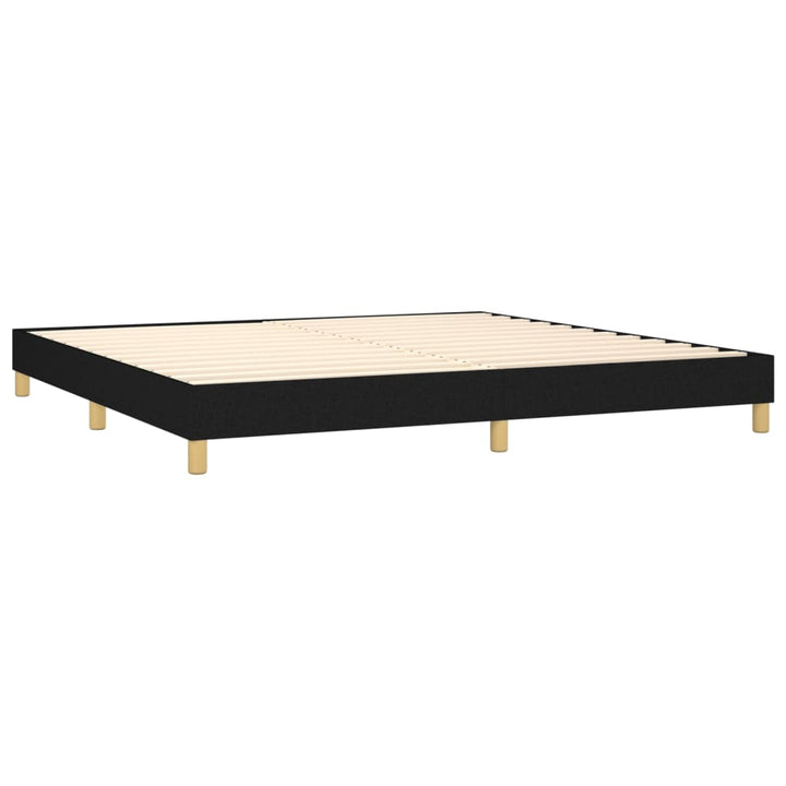 Boxspringframe stof zwart 200x200 cm - Griffin Retail