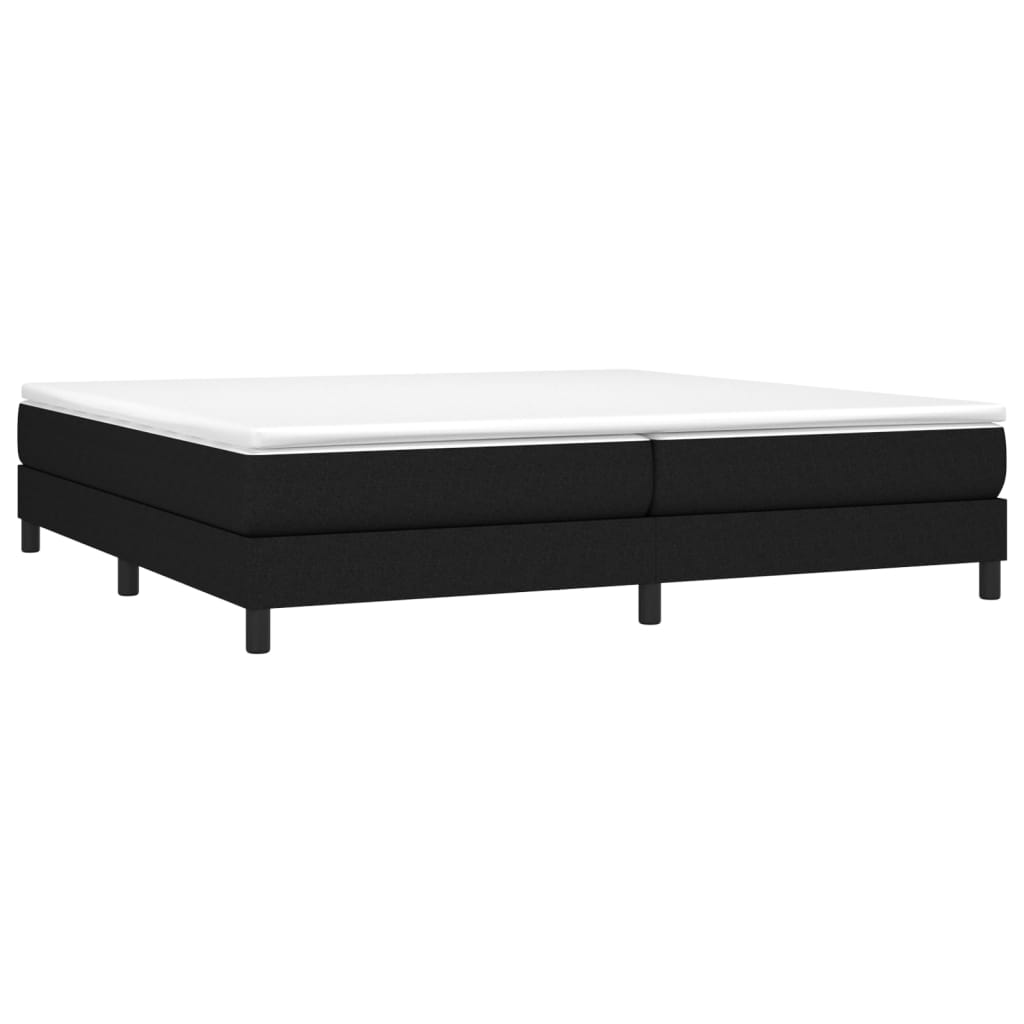 Boxspringframe stof zwart 200x200 cm - Griffin Retail