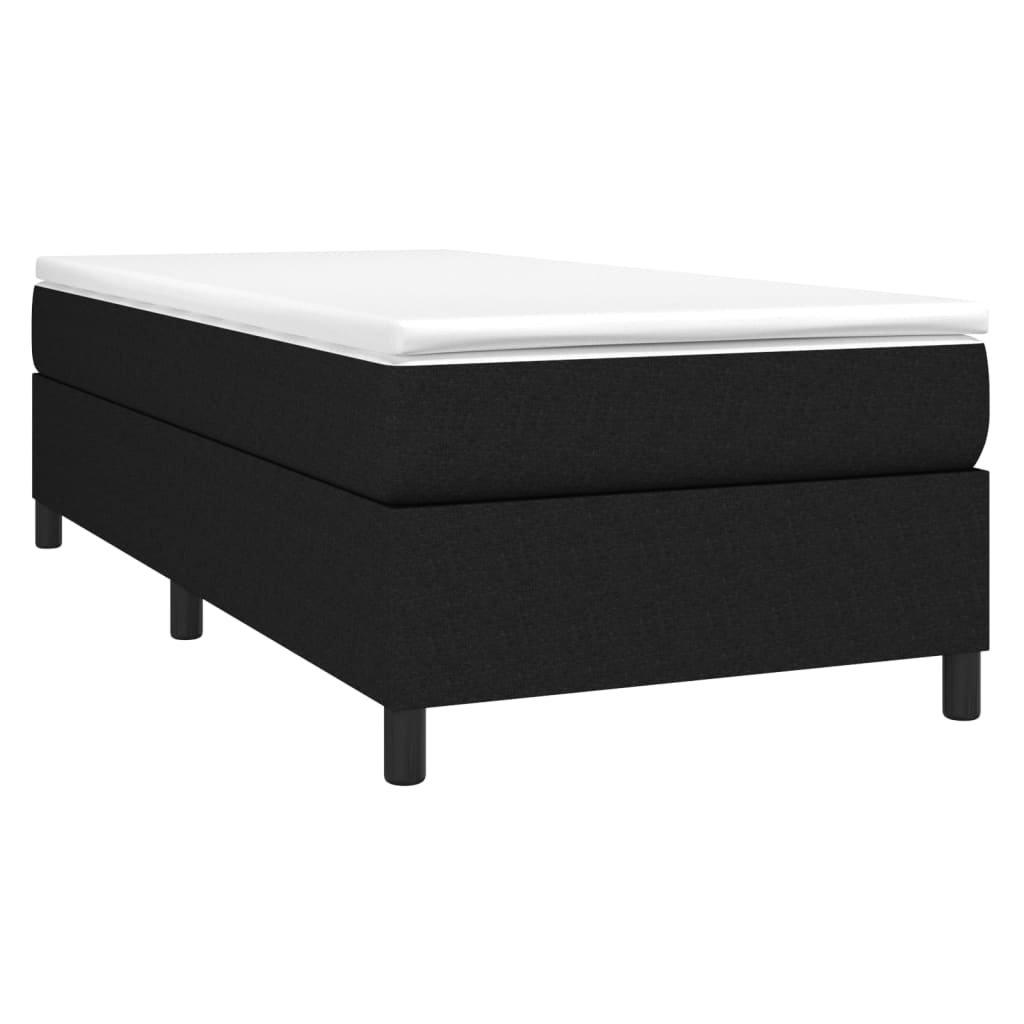 Boxspringframe stof zwart 90x190 cm - Griffin Retail